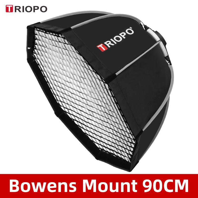 Triopo K90 90cm Photo Portabe Bowens Mount Octagon Umbrella Softbox + Honeycomb Grid Outdoor Soft Box for Studio Strobe
Triopo K90 90cm Photo Portabe Bowens Mount Octagon Umbrella Softbox + Honeycomb Grid Outdoor Soft Box for Studio Strobe