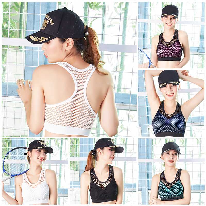 2020 Sexy Sport Bra Yoga Fitness Mesh Shockproof Seamless Back Bra Fitness Sports Tank Top Female Sport Yoga Push Up Sports
2020 Sexy Sport Bra Yoga Fitness Mesh Shockproof Seamless Back Bra Fitness Sports Tank Top Female Sport Yoga Push Up Sports