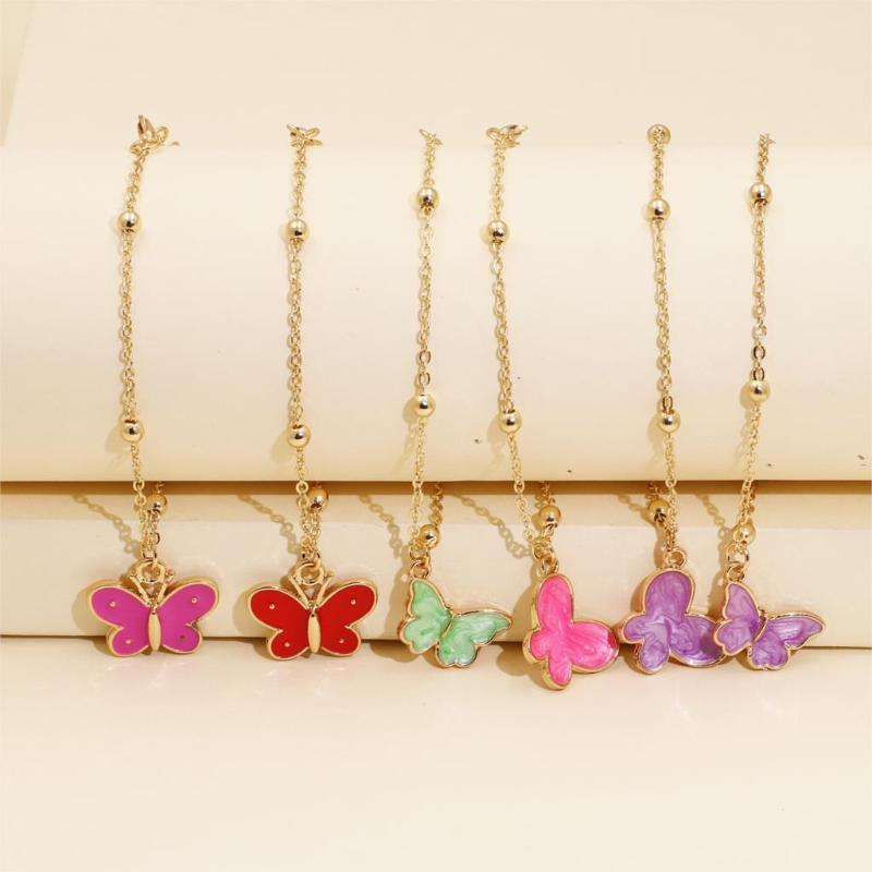 Charm Bracelets Bohemian Simple Candy Color Metal Butterfly For Women Ethnic Punk Vintage Bangles Jewelry Gift
Charm Bracelets Bohemian Simple Candy Color Metal Butterfly For Women Ethnic Punk Vintage Bangles Jewelry Gift