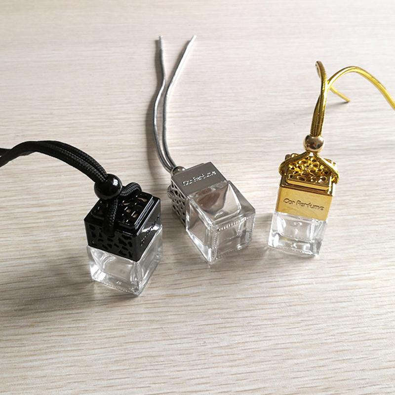 8ML Car Cube Perfume Bottle Hollow Hanging Perfume Ornament Air Freshener For Essential Oils Diffuser Fragrance Empty Glass Bottle
8ML Car Cube Perfume Bottle Hollow Hanging Perfume Ornament Air Freshener For Essential Oils Diffuser Fragrance Empty Glass Bottle