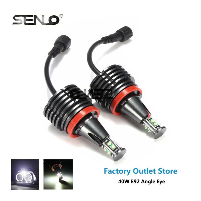 Upgraded E92 Angel Eye Led Marker White 6000K 40W for E60 E61 E63 E64 E70 X5 E71 X6 E82 E87 E89 Z4 E92 M3 E93 E9240W1
Upgraded E92 Angel Eye Led Marker White 6000K 40W for E60 E61 E63 E64 E70 X5 E71 X6 E82 E87 E89 Z4 E92 M3 E93 E9240W1