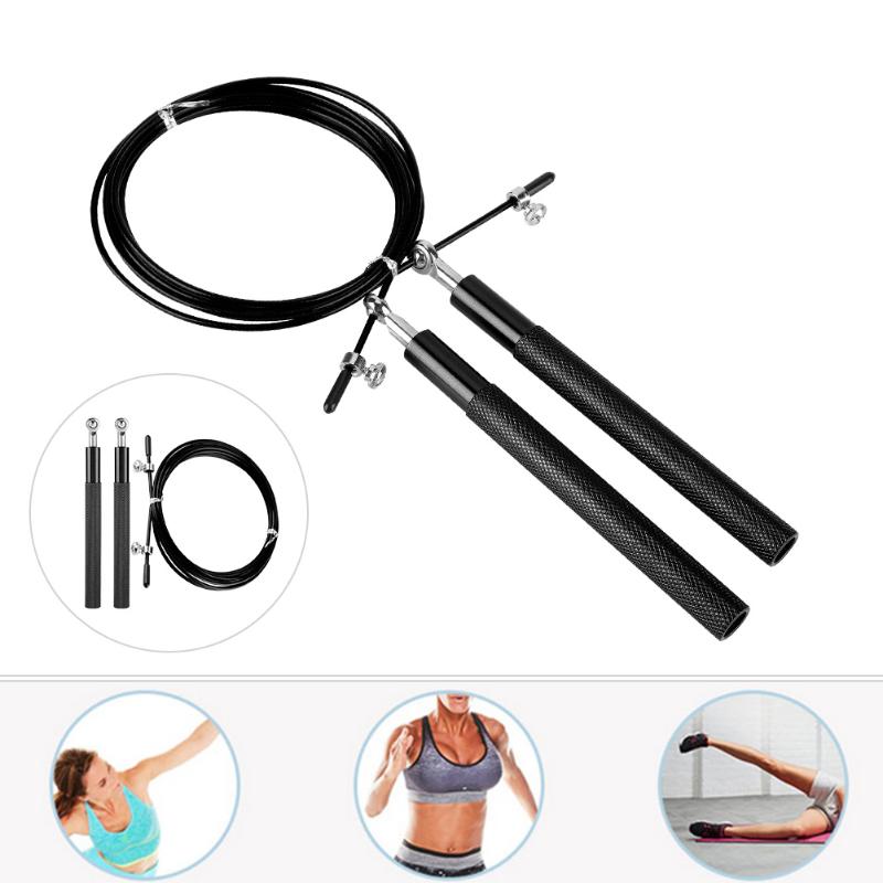 Body Fitness 2.5M High Speed Aerobic Steel Wire Skipping Rope Length Adjustable Jump Rope Fitness Equipment Skip Drop Ship
Body Fitness 2.5M High Speed Aerobic Steel Wire Skipping Rope Length Adjustable Jump Rope Fitness Equipment Skip Drop Ship