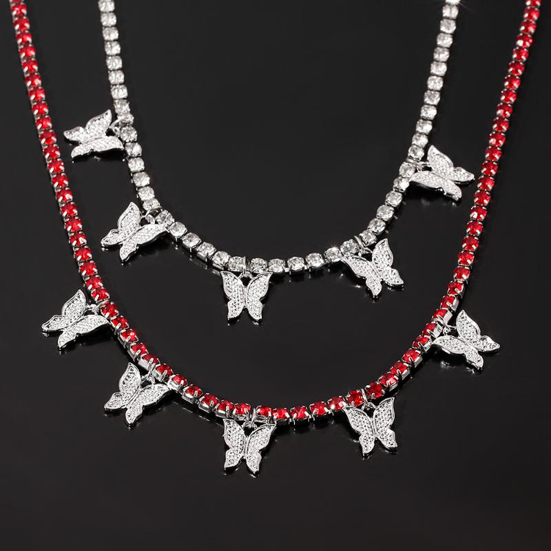 Fashion Romantic 2020 Multilayer Butterfly Pendant Necklace for Women Luxury Crystal Rhinestone Chain Necklace HIP HOP Jewelry
Fashion Romantic 2020 Multilayer Butterfly Pendant Necklace for Women Luxury Crystal Rhinestone Chain Necklace HIP HOP Jewelry