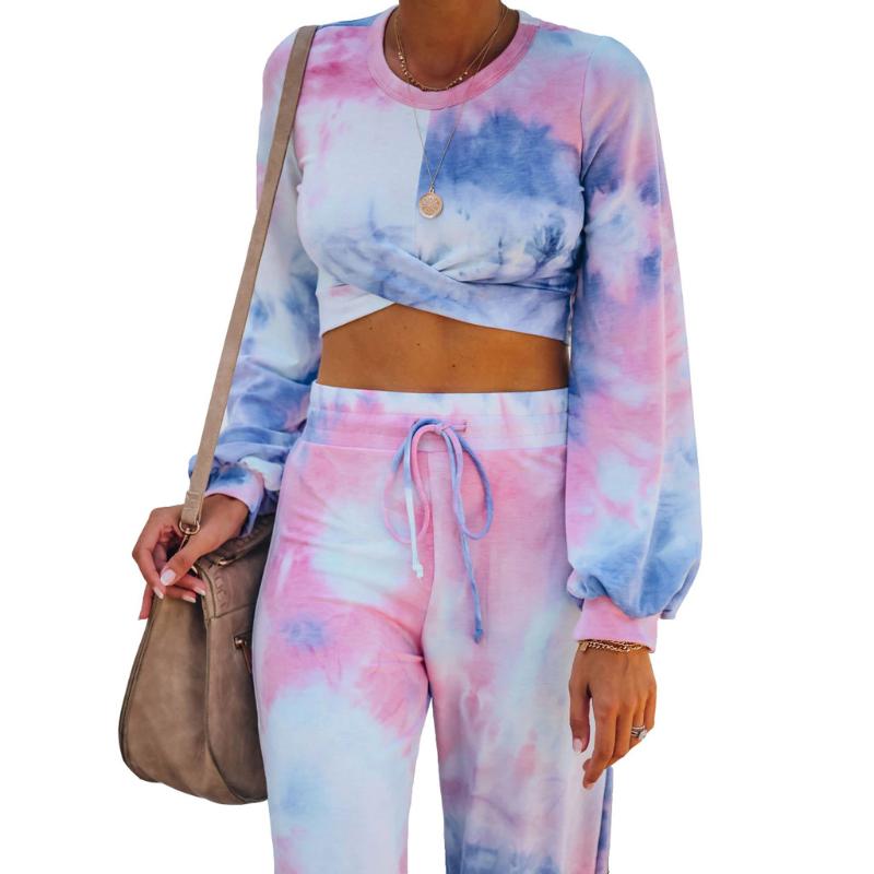 Summer Tie-Dye Women' Loose Two Piece Sets Sweatsuit cropped Tops Casual Long Pants Sets Fashion Sportswear Outfits for Women#3, Green
Summer Tie-Dye Women' Loose Two Piece Sets Sweatsuit cropped Tops Casual Long Pants Sets Fashion Sportswear Outfits for Women#3, Green