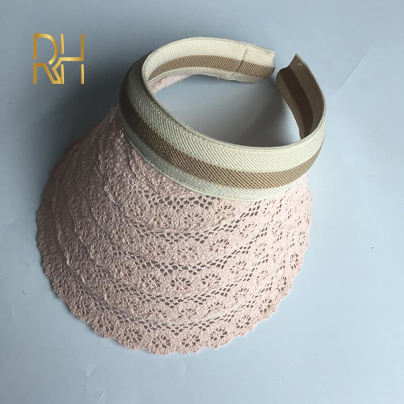 Fashion Female Visor Caps DIY Summer Cap Hollow Flower Pattern Lace Casual Shade Hat Empty Top Hat Beach Woman's Sun Hats RH, White
Fashion Female Visor Caps DIY Summer Cap Hollow Flower Pattern Lace Casual Shade Hat Empty Top Hat Beach Woman's Sun Hats RH, White