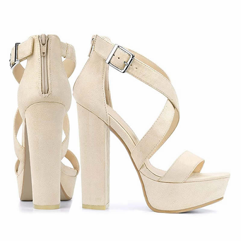 LOSLANDIFEN Women's Open Toe Cross Strap Buckle Wedge Platform Sandals High Heel Chunky Block Heels Dress Party Wedding Shoes, Rosy red
LOSLANDIFEN Women's Open Toe Cross Strap Buckle Wedge Platform Sandals High Heel Chunky Block Heels Dress Party Wedding Shoes, Rosy red