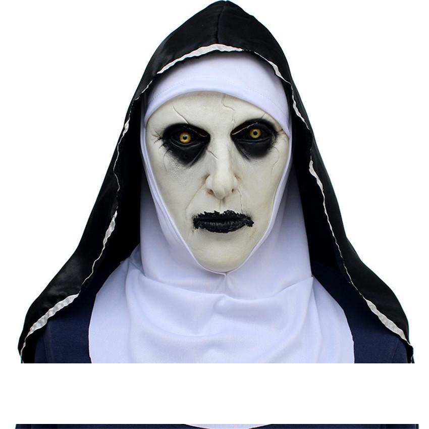 The Nun Valak Mask Deluxe Latex Scary Full Head Halloween Cosplay Costume Accessory Halloween Party Masks A05
The Nun Valak Mask Deluxe Latex Scary Full Head Halloween Cosplay Costume Accessory Halloween Party Masks A05