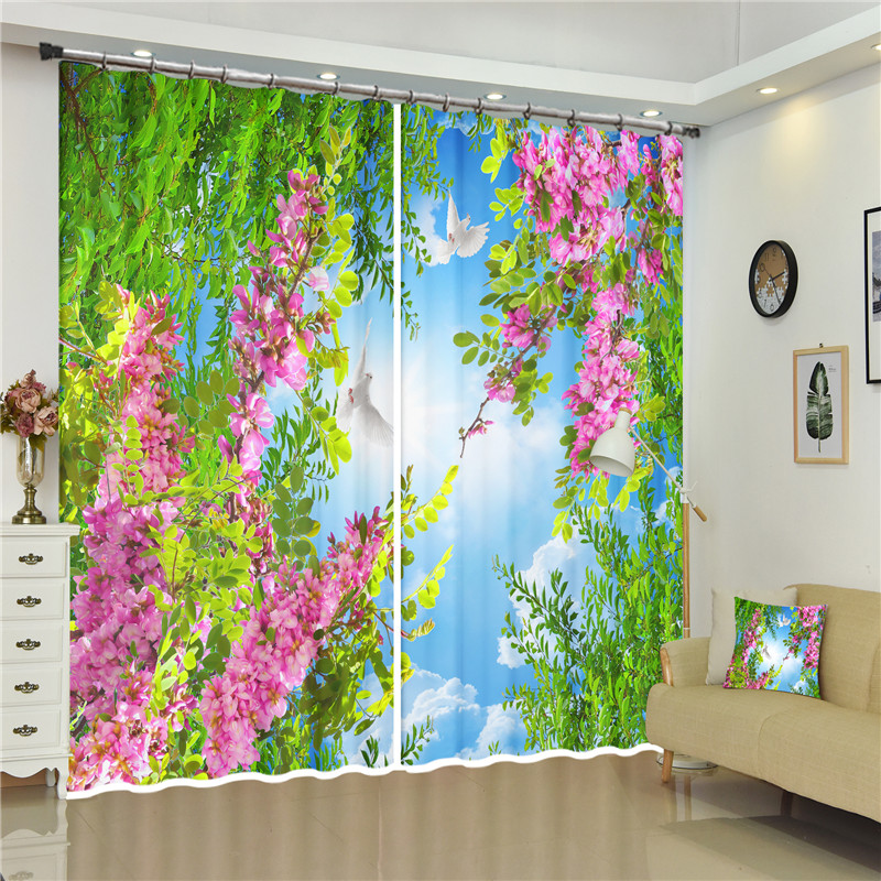 Purple Bright Floral printed 3D Window Curtain Drapes, stereoscopic Scenery Living Room Curtain, Smooth Drape 2 Panels, 3d curtain
Purple Bright Floral printed 3D Window Curtain Drapes, stereoscopic Scenery Living Room Curtain, Smooth Drape 2 Panels, 3d curtain