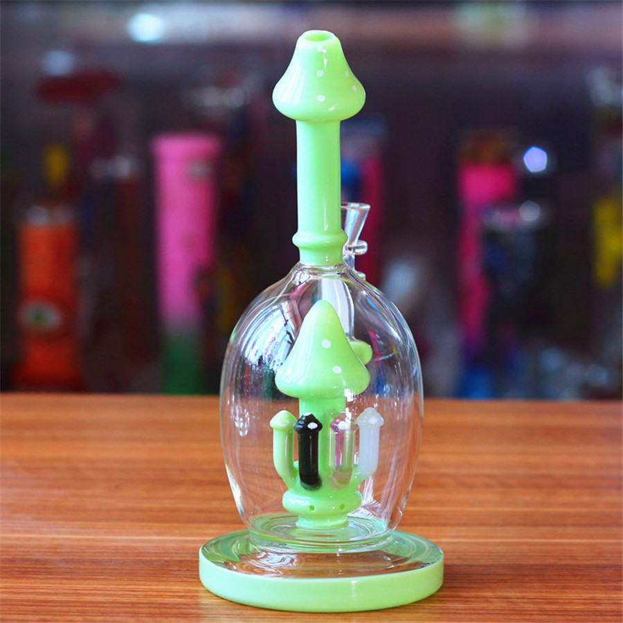 Newest Heady Mushroom Glass Bong Showerhead Perc Glass Water Pipe Ball Style Oil Dab Rigs Unique Bongs 14mm Joint With Quartz banger
Newest Heady Mushroom Glass Bong Showerhead Perc Glass Water Pipe Ball Style Oil Dab Rigs Unique Bongs 14mm Joint With Quartz banger