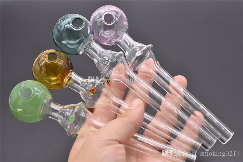 5.5inch Pyrex colorful smoking Glass Oil Burner Spoon tube Pipe Funny Hand Pipes Glass Smoking oil tube Pipes Free Shipping Smoking Tool
5.5inch Pyrex colorful smoking Glass Oil Burner Spoon tube Pipe Funny Hand Pipes Glass Smoking oil tube Pipes Free Shipping Smoking Tool