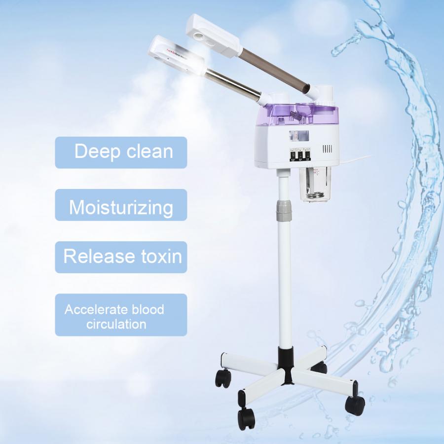 Steamer for Face Hot and Cold Spray Machine Facial Steamer Home Spa Ozone Steaming Ion Sparyer Skin Beauty Spa Facial