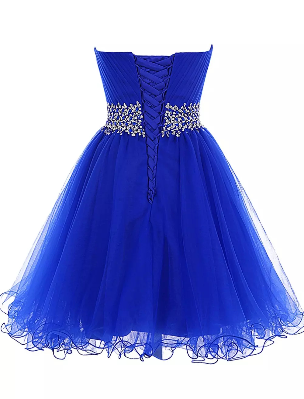 Sleveless Royal Blue Homecoming Dresses for Hoco Party