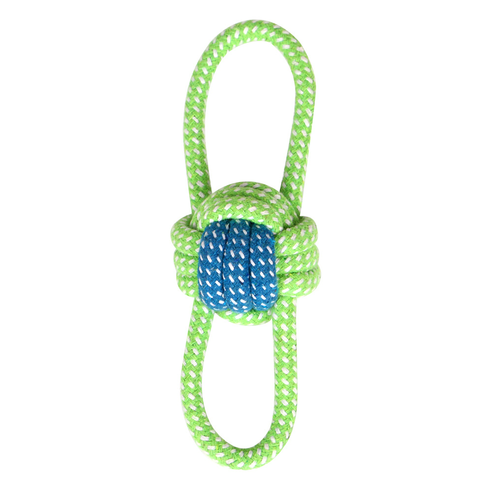 Wholesale Pets dog Cotton Chews Knot Toys colorful Durable Braided Bone Rope Funny dog cat Toys
Wholesale Pets dog Cotton Chews Knot Toys colorful Durable Braided Bone Rope Funny dog cat Toys