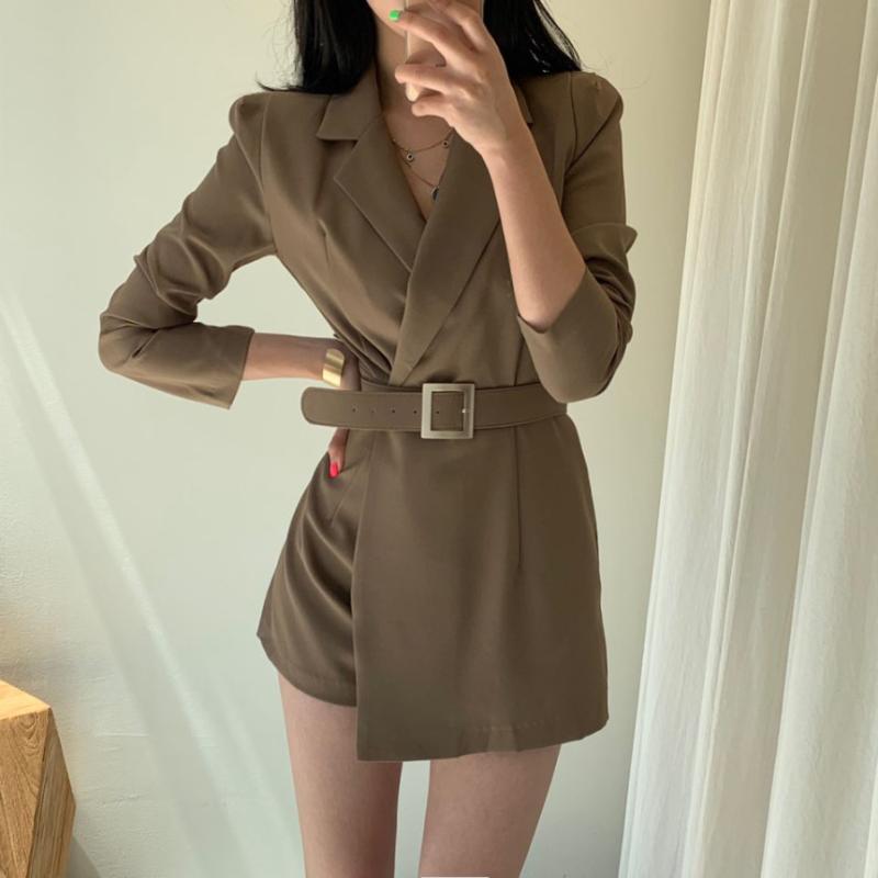 Solid Elegant Khaki Sash Belt Women Full Sleeve Work Jumpsuit Casual V-neck Streetwear Female Playsuit Office Ladies Overalls, Black
Solid Elegant Khaki Sash Belt Women Full Sleeve Work Jumpsuit Casual V-neck Streetwear Female Playsuit Office Ladies Overalls, Black