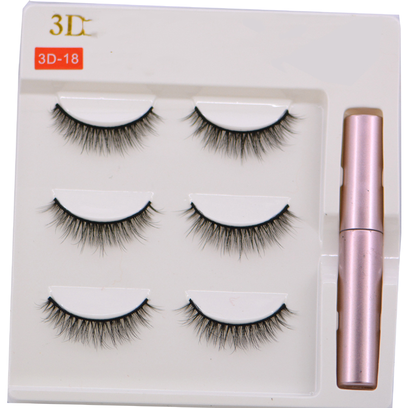 High quality 3 Pairs Magnet Eyelash Magnetic Liquid Eyeliner & Magnetic False Eyelashes Waterproof Long Lasting Eyelash Extensi
High quality 3 Pairs Magnet Eyelash Magnetic Liquid Eyeliner & Magnetic False Eyelashes Waterproof Long Lasting Eyelash Extensi