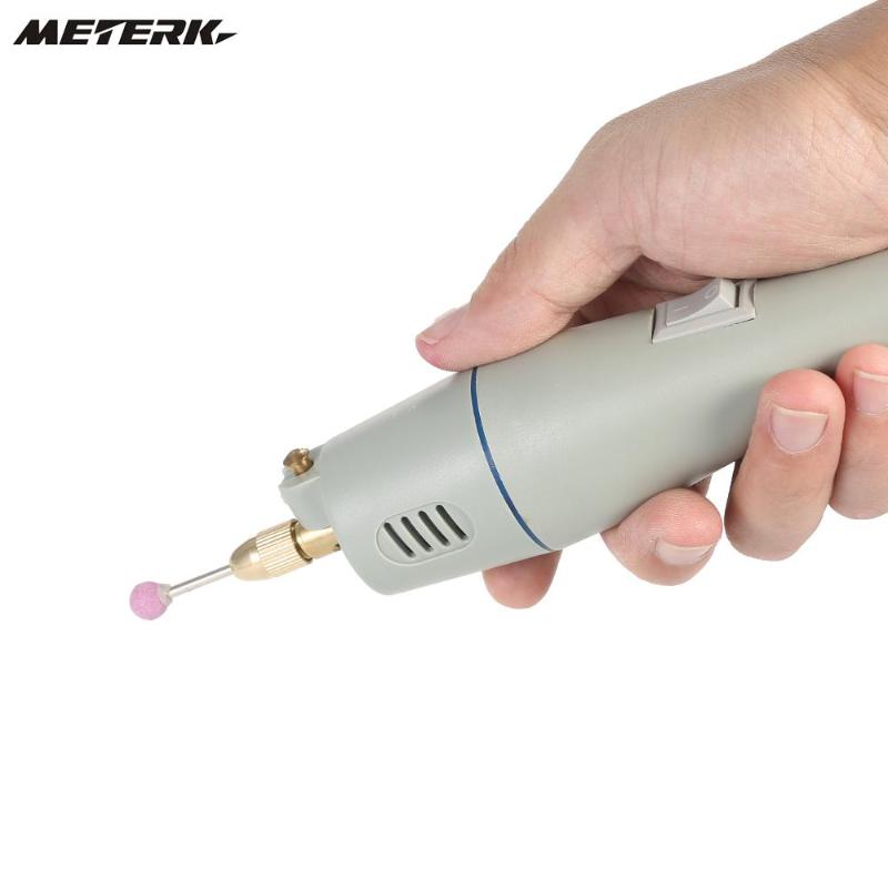 Meterk Professional Mini Electric Drill Rotary Tool and Accessories Kit Electric Drill Grinding Polishing Tools
Meterk Professional Mini Electric Drill Rotary Tool and Accessories Kit Electric Drill Grinding Polishing Tools