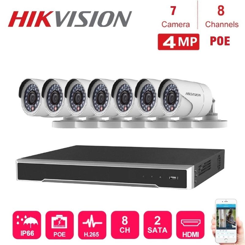 8 Channels Hikvision Poe NVR Video Surveillance With 7 Pcs 4MP IP Camera Network Security Night Vision CCTV Security System kit
8 Channels Hikvision Poe NVR Video Surveillance With 7 Pcs 4MP IP Camera Network Security Night Vision CCTV Security System kit