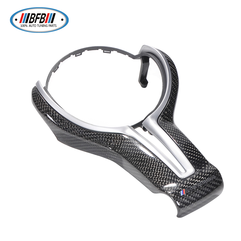 M Logo Replacement Style Universal carbon fiber steering wheel cover trim for M2 M3 M4 M5 M6 X5M X6M
M Logo Replacement Style Universal carbon fiber steering wheel cover trim for M2 M3 M4 M5 M6 X5M X6M