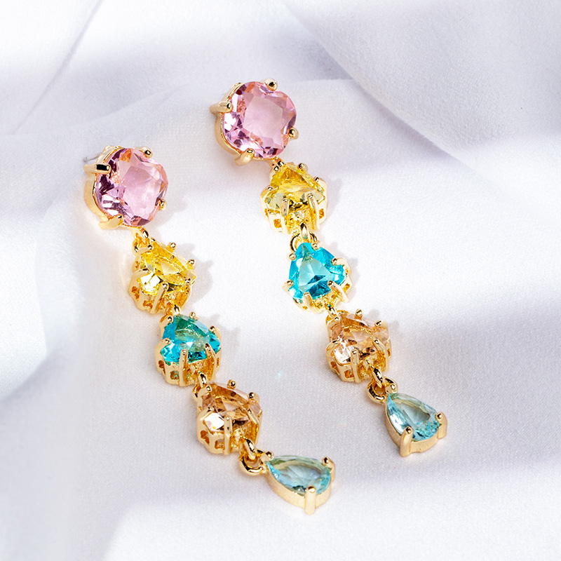 Geometric Glass Beads Drop Earrings Square Zirconia Charms Luxury Women Wedding Dress Jewelry XIUMEIYIZU New Hot Sale Earrings
Geometric Glass Beads Drop Earrings Square Zirconia Charms Luxury Women Wedding Dress Jewelry XIUMEIYIZU New Hot Sale Earrings