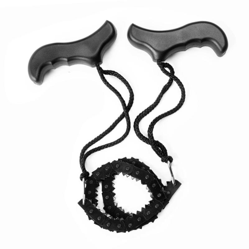 52cm Outdoor Survival Pocket Chain Saw Hand Chainsaw Emergency Survival Hand Tool for Camping Hiking with Plastic Handle
52cm Outdoor Survival Pocket Chain Saw Hand Chainsaw Emergency Survival Hand Tool for Camping Hiking with Plastic Handle