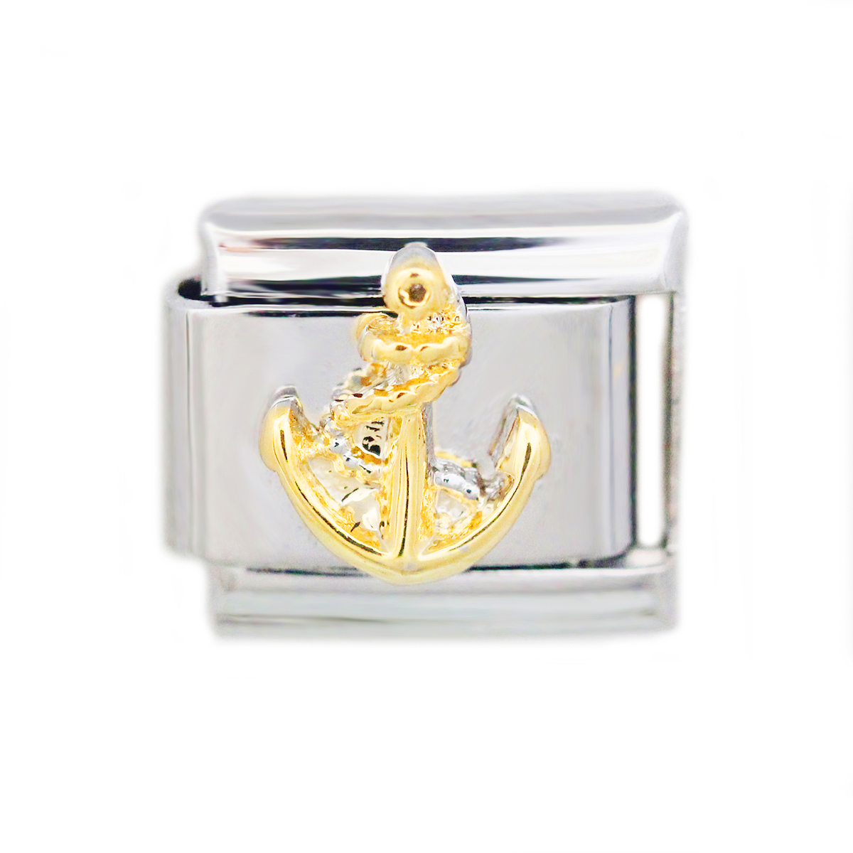Wholesale Stainless Steel 9mm Classic Size composable links adjustable gold plating anchor Italian Charm bracelet, Black
Wholesale Stainless Steel 9mm Classic Size composable links adjustable gold plating anchor Italian Charm bracelet, Black
