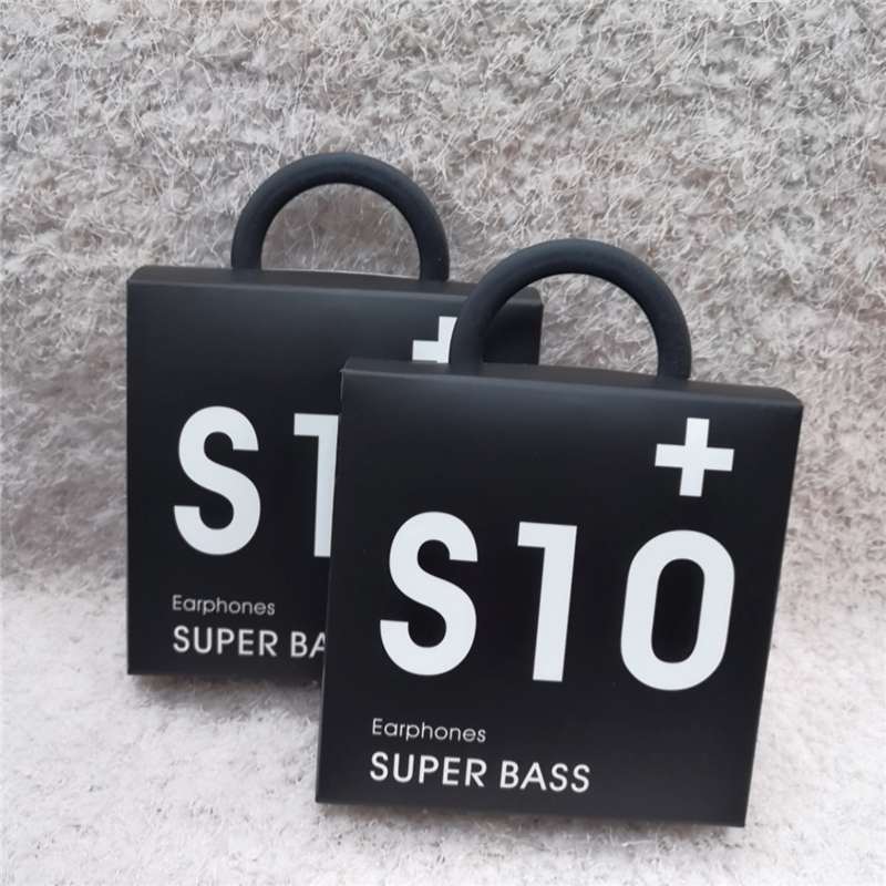 High Quality OEM Earbuds S10 Earphones Bass Headsets Stereo Sound Headphones With Volume Control for S8 S9 in Box
High Quality OEM Earbuds S10 Earphones Bass Headsets Stereo Sound Headphones With Volume Control for S8 S9 in Box