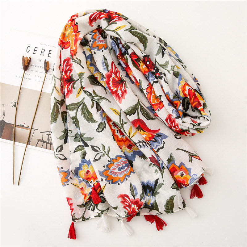 2020 Autumn Fashion Aztec Floral Viscose Shawl Scarf Women High Quality Wrap Stole Bufanda Muslim Hijab Snood 180*100Cm
2020 Autumn Fashion Aztec Floral Viscose Shawl Scarf Women High Quality Wrap Stole Bufanda Muslim Hijab Snood 180*100Cm