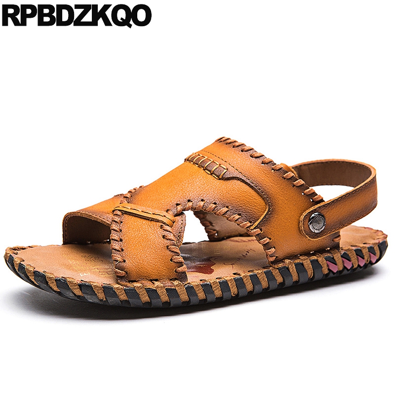 Fashion Slippers Men Gladiator Sandals Summer Shoes Native Slides Slip On Roman Runway Plus Size Outdoor Leather Nice Italian, Yellow 1
Fashion Slippers Men Gladiator Sandals Summer Shoes Native Slides Slip On Roman Runway Plus Size Outdoor Leather Nice Italian, Yellow 1