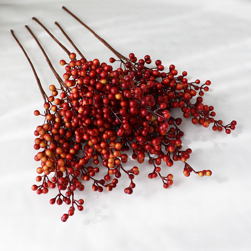 Single Berry DIY Christmas Decorations For Home Red Berry Artificial Flower Home Wedding Party Decoration Fake Flower Branch
Single Berry DIY Christmas Decorations For Home Red Berry Artificial Flower Home Wedding Party Decoration Fake Flower Branch