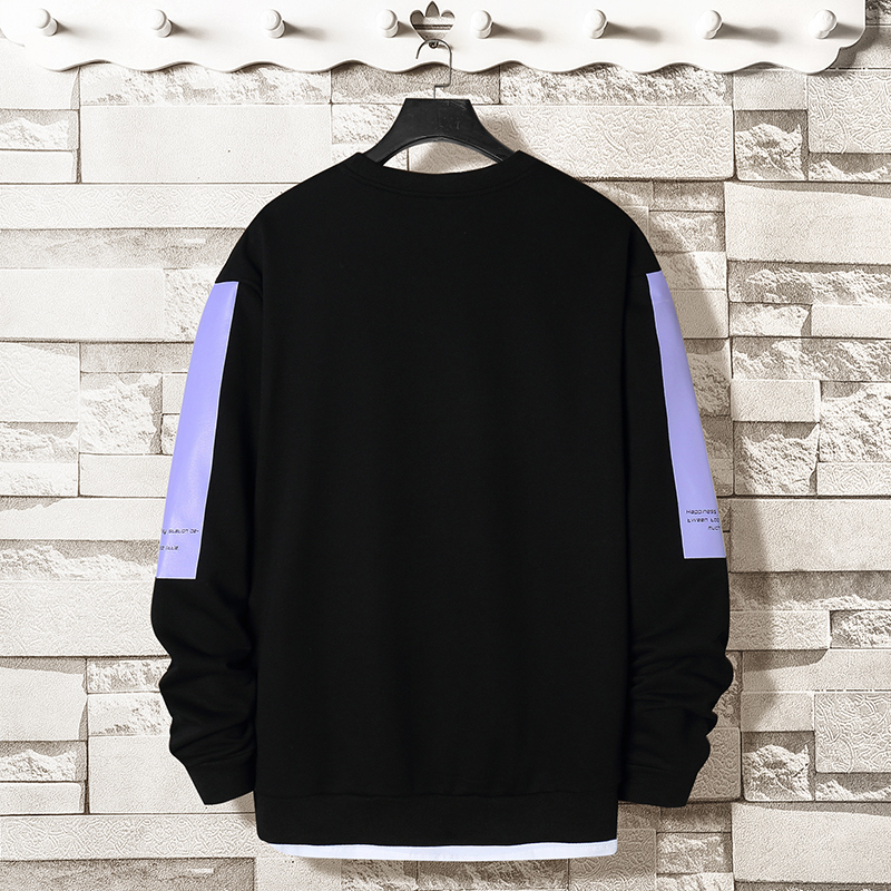 Oversized Crewneck Sweatshirt Men 2020 Spring Solid Hip Hop Japanese Streetwear Pullovers Yellow Hoodie Men Sweatshirts Male CX200819