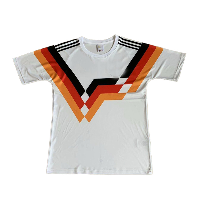 1988 1990 1994 Retro soccer jersey Germany 98 home white Vintage soccer jersey classic football shirt, Gold
1988 1990 1994 Retro soccer jersey Germany 98 home white Vintage soccer jersey classic football shirt, Gold