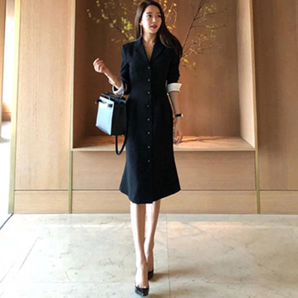 2020 Autumn Hot Arrival Women straight knee-length Casual half sleeve slim vestidos Autumn office lady dress clothing LM48, Black
2020 Autumn Hot Arrival Women straight knee-length Casual half sleeve slim vestidos Autumn office lady dress clothing LM48, Black