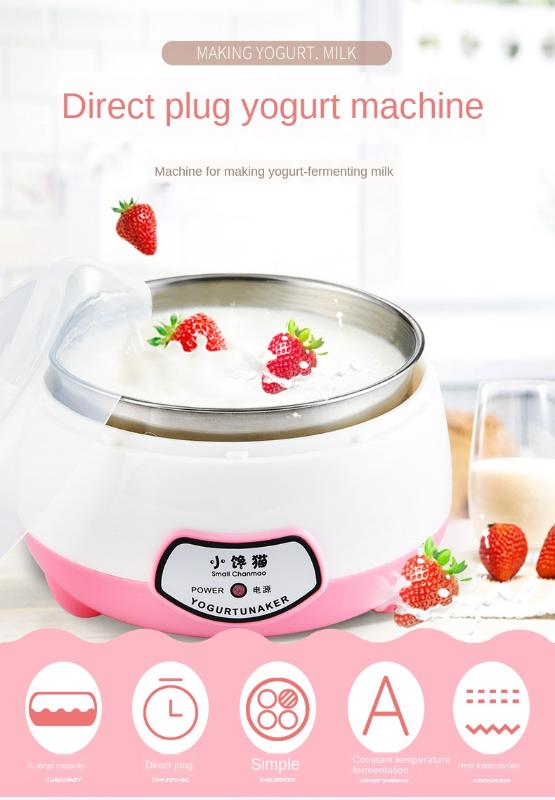 Household Yogurt Machine Automatic Mini Large Capacity Stainless Steel Yogurt Machine Constant Temperature Natto Fermenter
Household Yogurt Machine Automatic Mini Large Capacity Stainless Steel Yogurt Machine Constant Temperature Natto Fermenter
