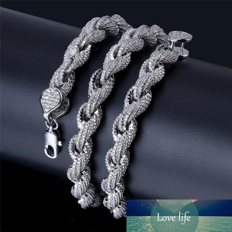 Iced Out Chains Mens Jewelry Yellow White Gold Plated Hip Hop CZ Twisted Rope Link Luxury Diamond Men Chain Necklaces Factory price expert design Quality Latest
Iced Out Chains Mens Jewelry Yellow White Gold Plated Hip Hop CZ Twisted Rope Link Luxury Diamond Men Chain Necklaces Factory price expert design Quality Latest