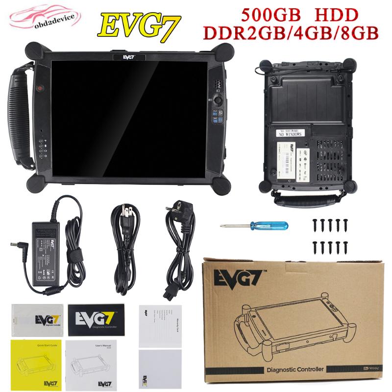 

new EVG7 DL46 HDD500GB DDR4GB/8GB Diagnostic Controller Tablet PC EVG7 Full compatible for icom for ICOM A2 MB star C4 C5