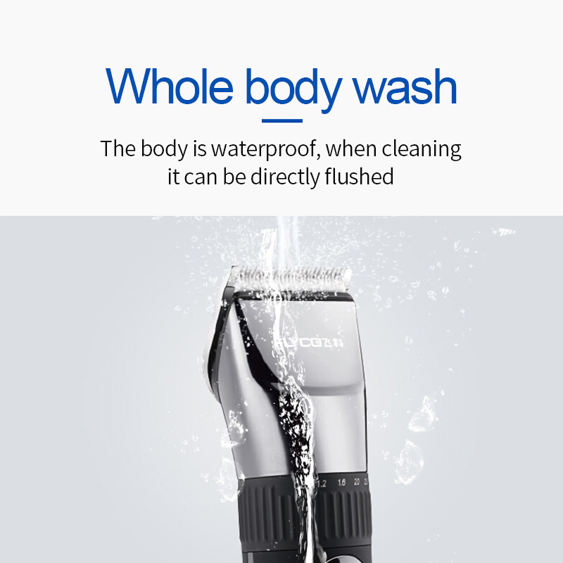 FLYCO/Multifunction Hair Clipper Professional Trimmer Waterproof Electric Beard Cutting Machine FC5908 Barber Tondeuse Cheveux