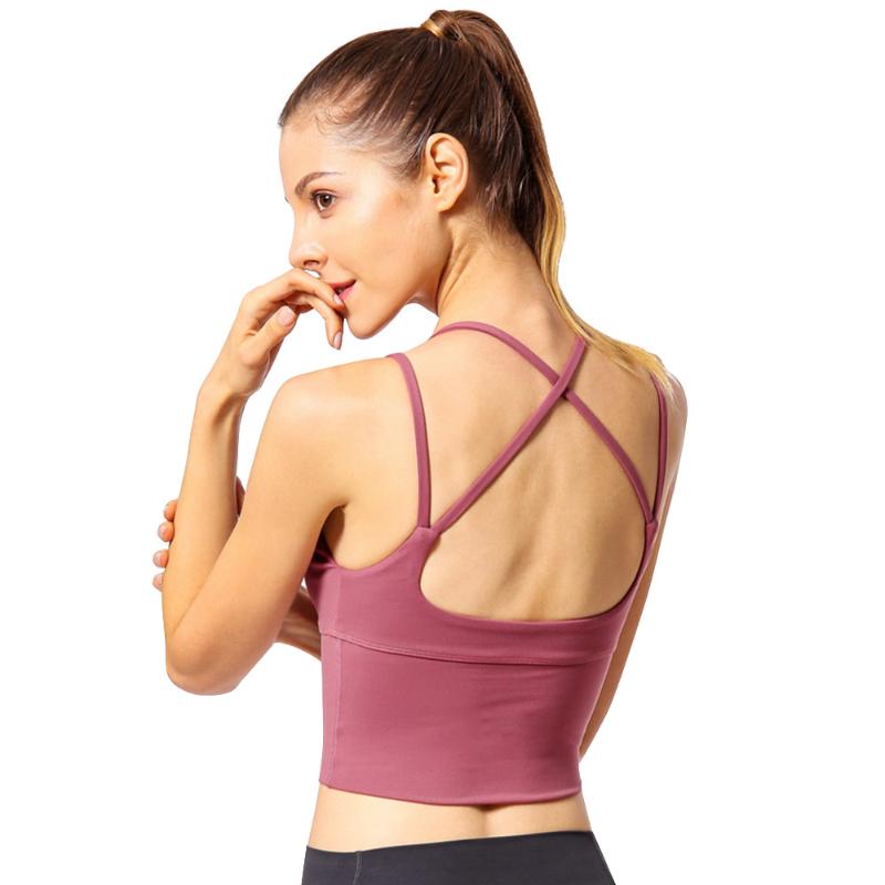 Women' T-Shirt Sleeveless Sport Crop Top For Fitness Sportswear Female Yoga Shirt Cross Strap Nylon Solid Gym Femme Workout Top, Black
Women' T-Shirt Sleeveless Sport Crop Top For Fitness Sportswear Female Yoga Shirt Cross Strap Nylon Solid Gym Femme Workout Top, Black