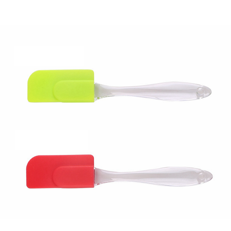 Silicone Spatula Baking Scraper Cream Butter Spatula Cooking Cake Silica Gel Knife Spatula Utensi Pastry Tool Silicone Baking Scraper
