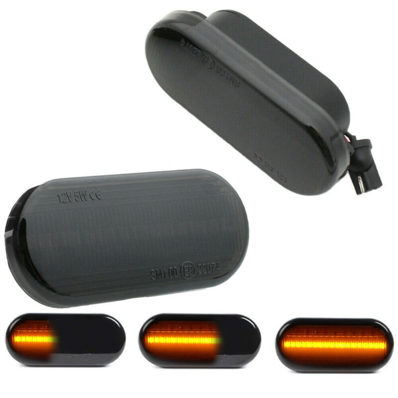 Water Flowing Smoke LED Side Marker Light Fender Turn Signal Lamp For Seat Leon, As pic
Water Flowing Smoke LED Side Marker Light Fender Turn Signal Lamp For Seat Leon, As pic