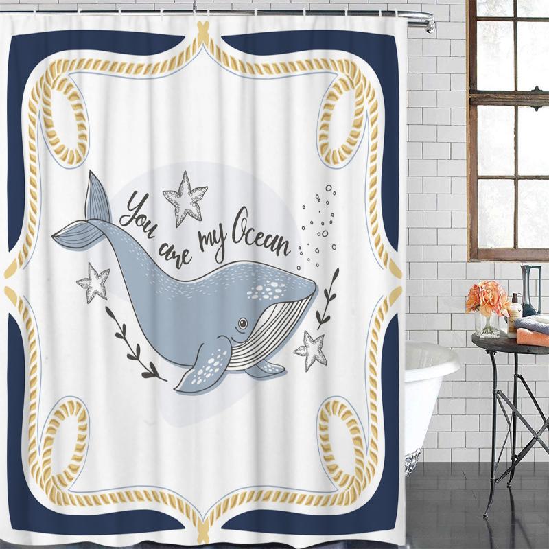 Bathroom Waterproof Curtain Marine Life Dolphin Fabric Shower Curtain Home Bathroom Decor Shower
Bathroom Waterproof Curtain Marine Life Dolphin Fabric Shower Curtain Home Bathroom Decor Shower