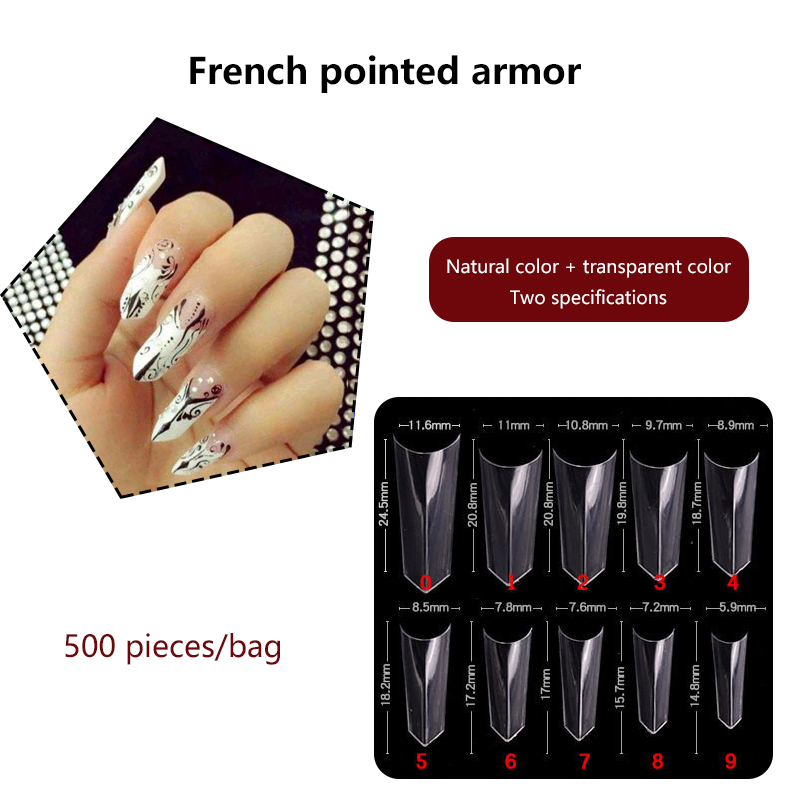 500pcs New French False Nail Tips Artificial Fake Nails Art Acrylic Manicure Tools, 1pc
500pcs New French False Nail Tips Artificial Fake Nails Art Acrylic Manicure Tools, 1pc