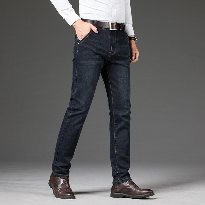 2020 Autumn Straight Jeans Men Business Smart Casual Stretch Jeans Denim Plus Size 46 Pant Male High Quality Long Trousers,2011, Blue
2020 Autumn Straight Jeans Men Business Smart Casual Stretch Jeans Denim Plus Size 46 Pant Male High Quality Long Trousers,2011, Blue