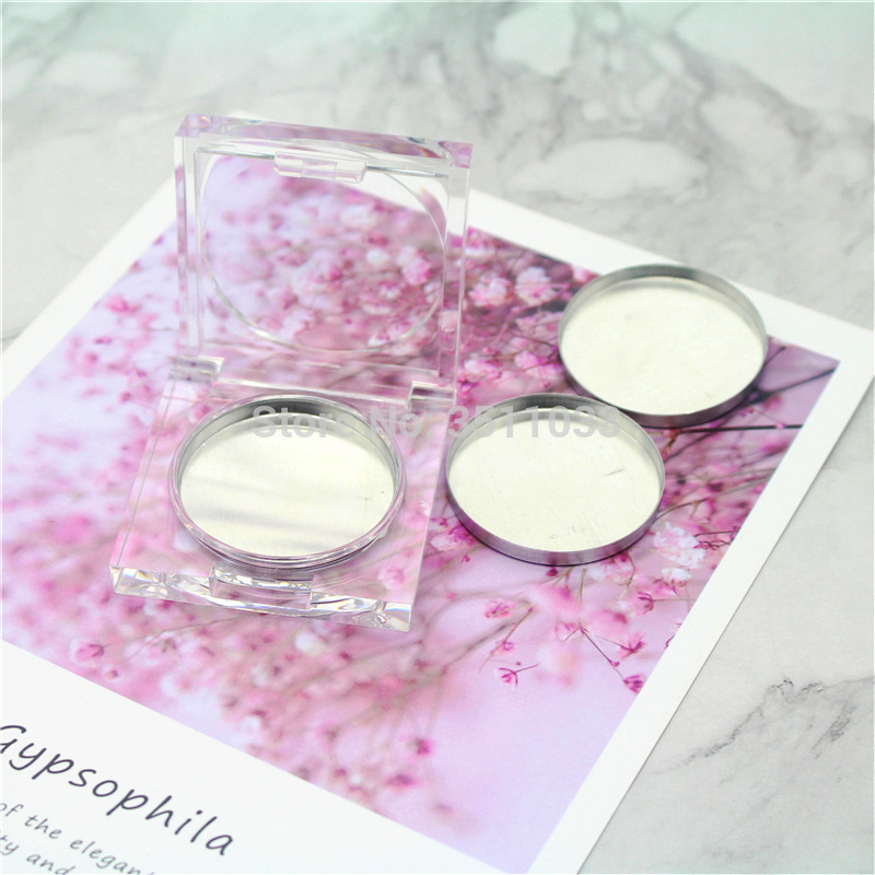 Transparent Square Empty Eyeshadow Palettes Case DIY Plastic Blusher Compacts Clear Lipstick Storage Plate Container Box
Transparent Square Empty Eyeshadow Palettes Case DIY Plastic Blusher Compacts Clear Lipstick Storage Plate Container Box