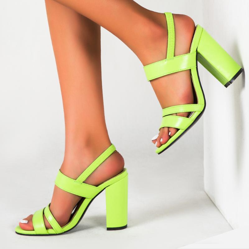 Shoes Candy-Colored round-Toe Strappy Peep-Toe after Strappy Sandals Summer Party Shoes Comfortable Square Heel Women's Pump, Green
Shoes Candy-Colored round-Toe Strappy Peep-Toe after Strappy Sandals Summer Party Shoes Comfortable Square Heel Women's Pump, Green