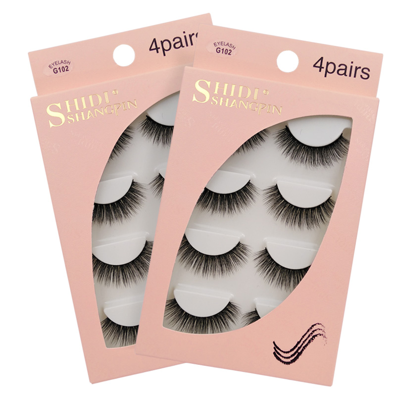 4 Pairs 3d mink lashes makeup mink false eyelashes lashes maquillaje natural volume cruelty-free eyelashes cilios
4 Pairs 3d mink lashes makeup mink false eyelashes lashes maquillaje natural volume cruelty-free eyelashes cilios