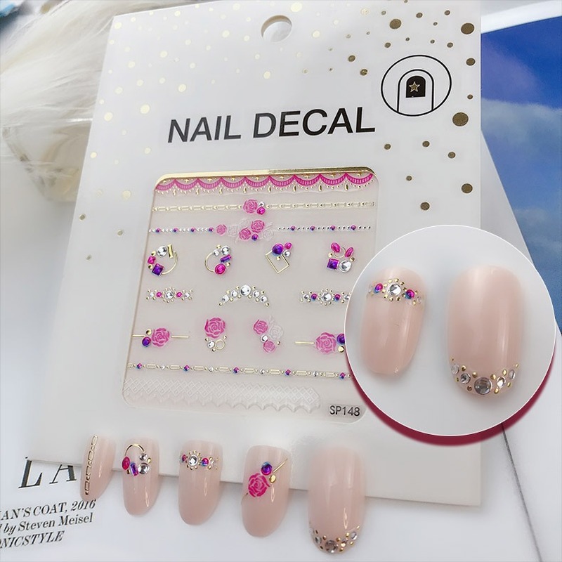 Mini Nails Art Decoration Stickers Set Flower Rhinestone DIY Nail Art Decal Set Self-adhesive 3D Nails Sticky Nail Supplies
Mini Nails Art Decoration Stickers Set Flower Rhinestone DIY Nail Art Decal Set Self-adhesive 3D Nails Sticky Nail Supplies