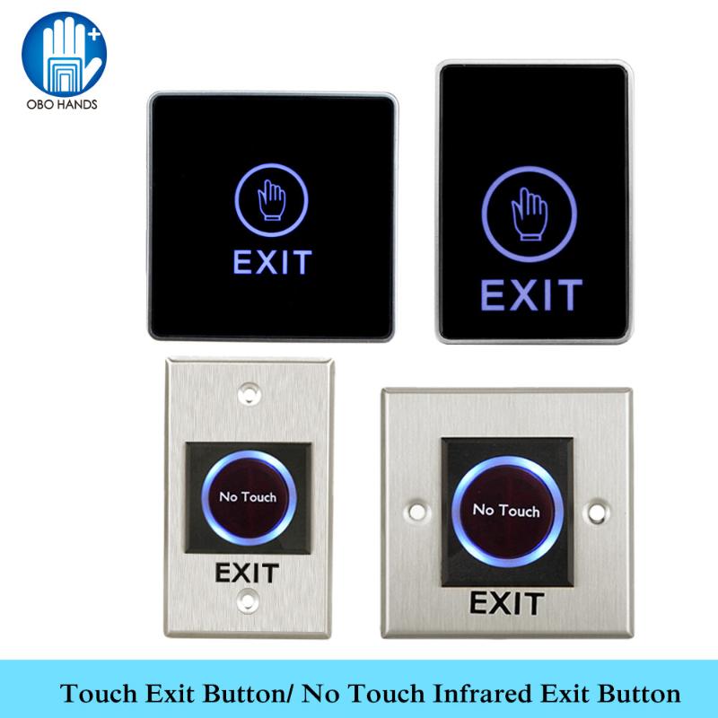 OBO HANDS Touch Exit Button Infrared Sensor No Touch Push Switch Contactless Release for Home Door Access Control Lock System
OBO HANDS Touch Exit Button Infrared Sensor No Touch Push Switch Contactless Release for Home Door Access Control Lock System