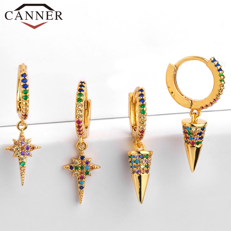 Januarysnow Gold Tiny Charming Zircon Earrings Aretes De Moda Huggie Rainbow Crystal Gothic Cross Hoop Earrings for Women Jewelry Wholesale
Januarysnow Gold Tiny Charming Zircon Earrings Aretes De Moda Huggie Rainbow Crystal Gothic Cross Hoop Earrings for Women Jewelry Wholesale