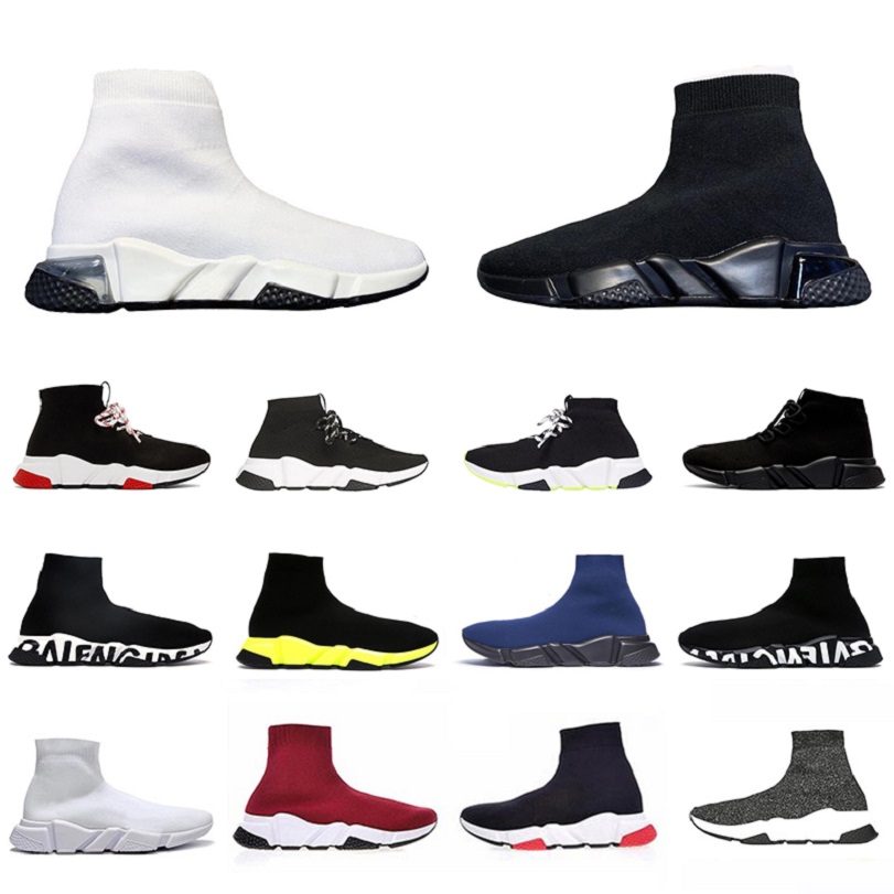 HOT Graffiti Clearsole Lace-up casual sock Shoes Speed Trainer Paris red Triple Black Clear sole Fashion Socks Outdoor sports Sneakers, Color#1
HOT Graffiti Clearsole Lace-up casual sock Shoes Speed Trainer Paris red Triple Black Clear sole Fashion Socks Outdoor sports Sneakers, Color#1