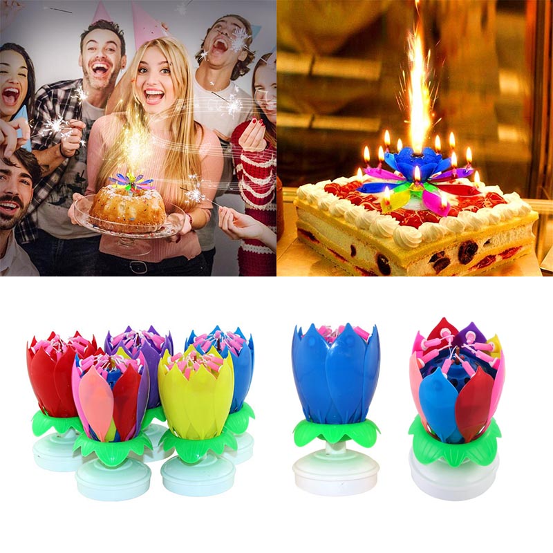 birthday candle double lotus electronic music candle birthday party decoration supplies 14 candles lotus flower color cake xd23844
birthday candle double lotus electronic music candle birthday party decoration supplies 14 candles lotus flower color cake xd23844
